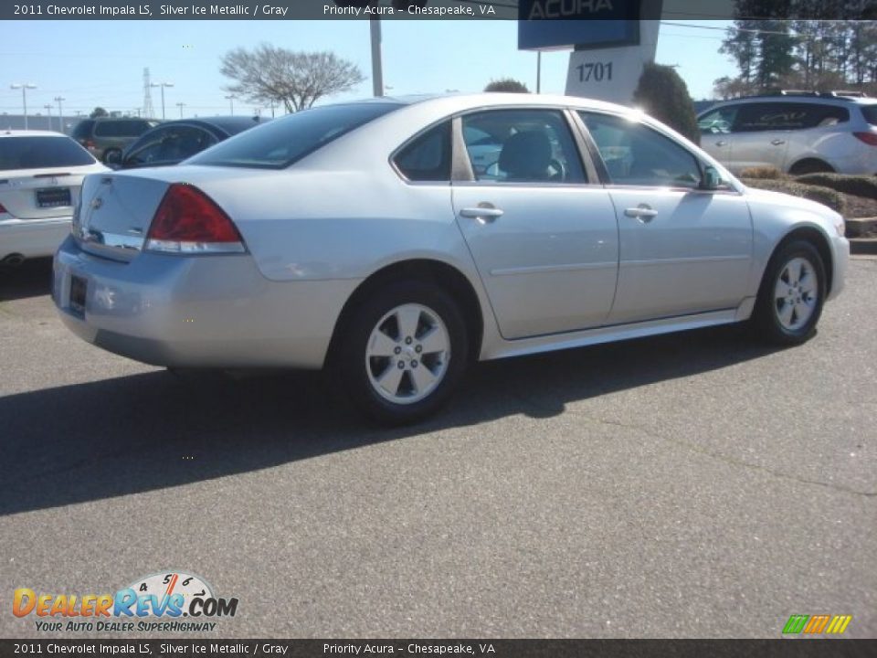 2011 Chevrolet Impala LS Silver Ice Metallic / Gray Photo #5
