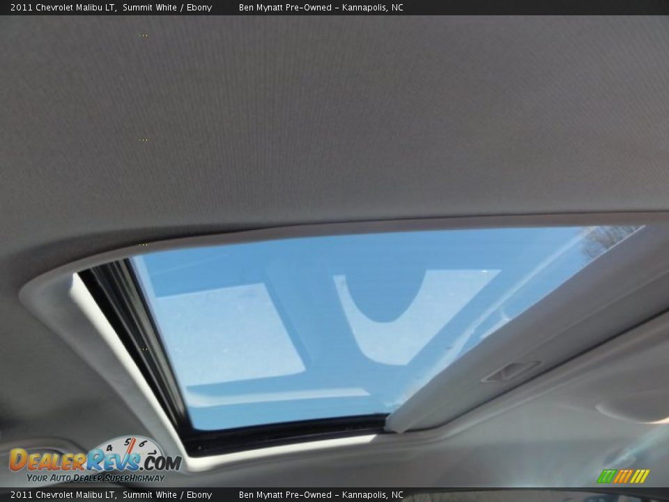 2011 Chevrolet Malibu LT Summit White / Ebony Photo #16