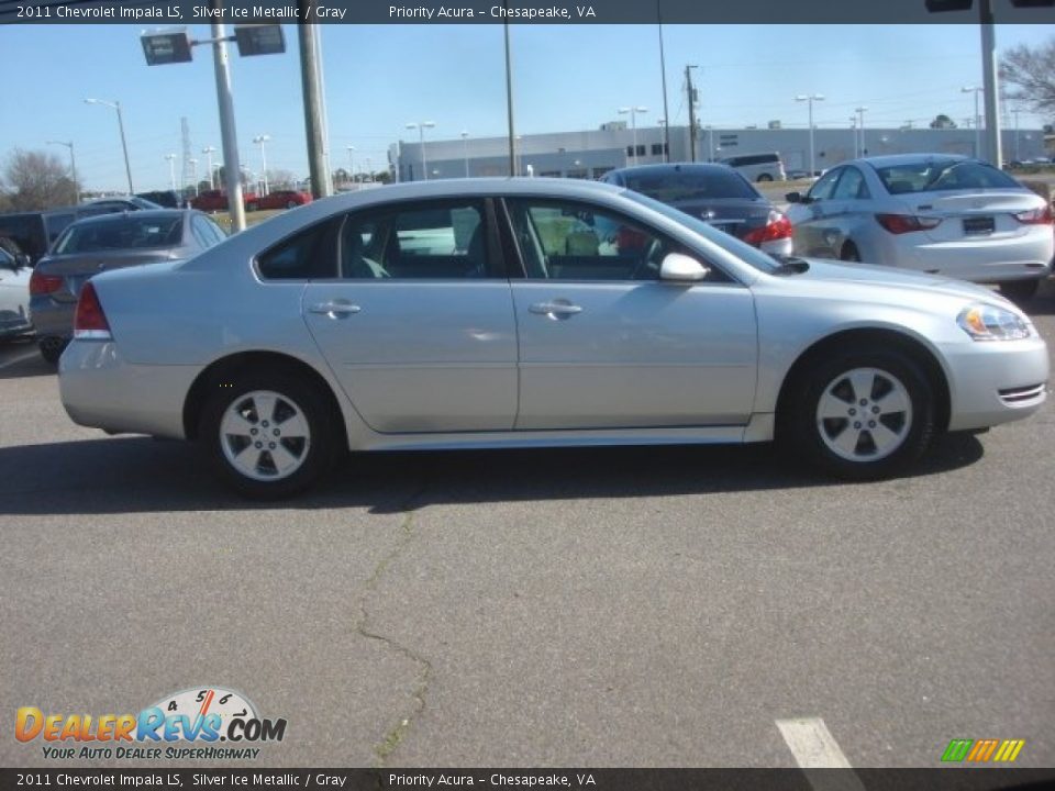 2011 Chevrolet Impala LS Silver Ice Metallic / Gray Photo #6