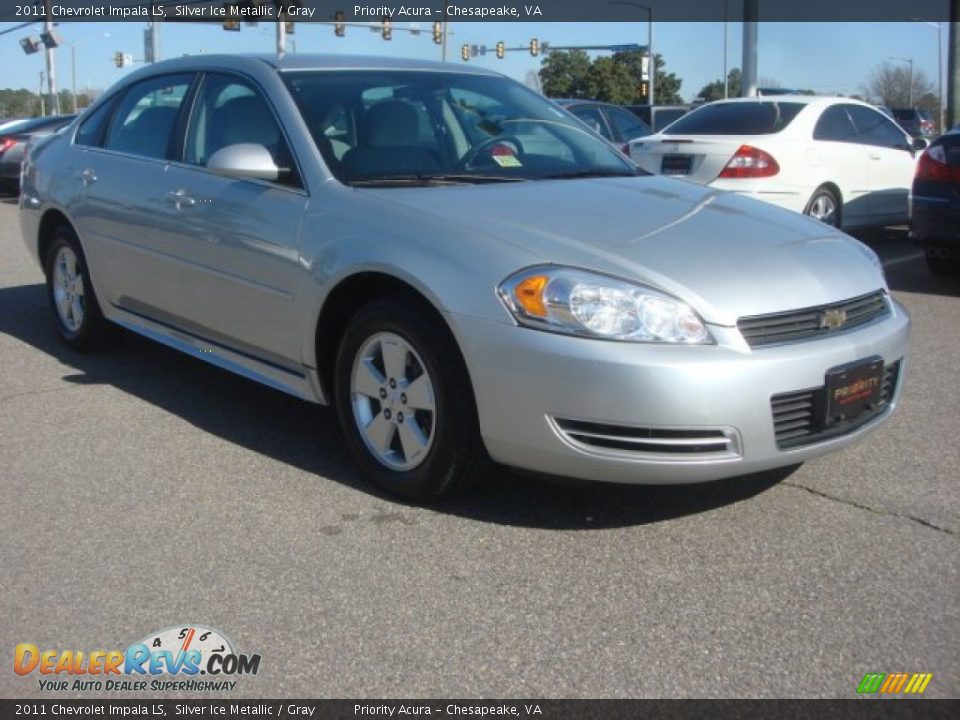 2011 Chevrolet Impala LS Silver Ice Metallic / Gray Photo #7