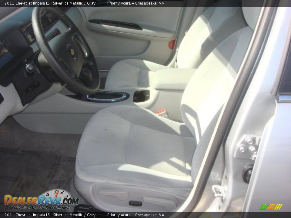 2011 Chevrolet Impala LS Silver Ice Metallic / Gray Photo #9