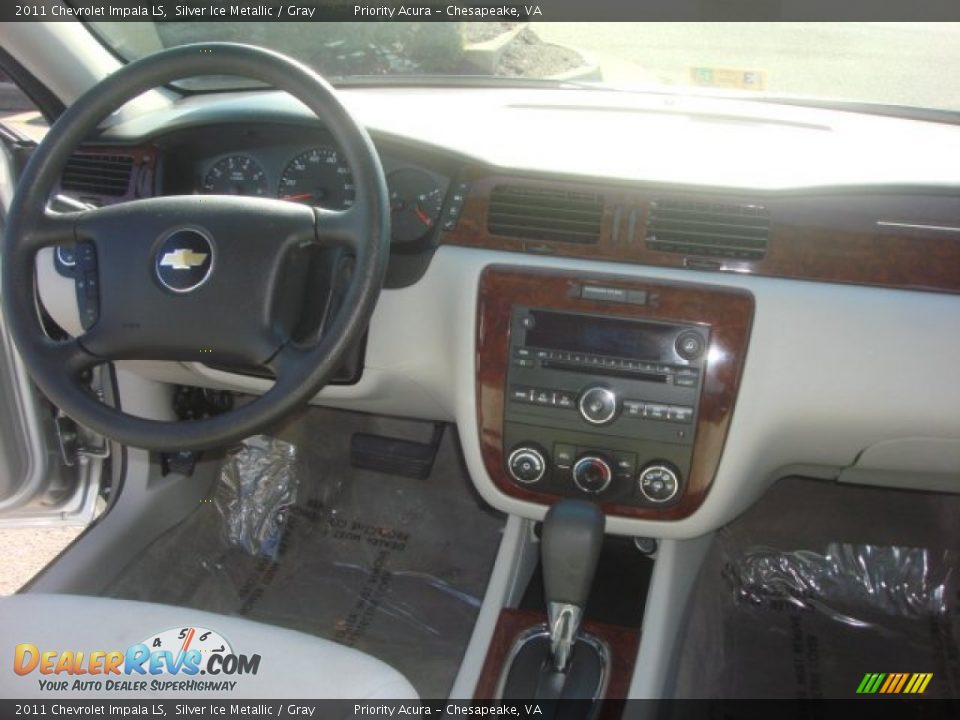 2011 Chevrolet Impala LS Silver Ice Metallic / Gray Photo #13