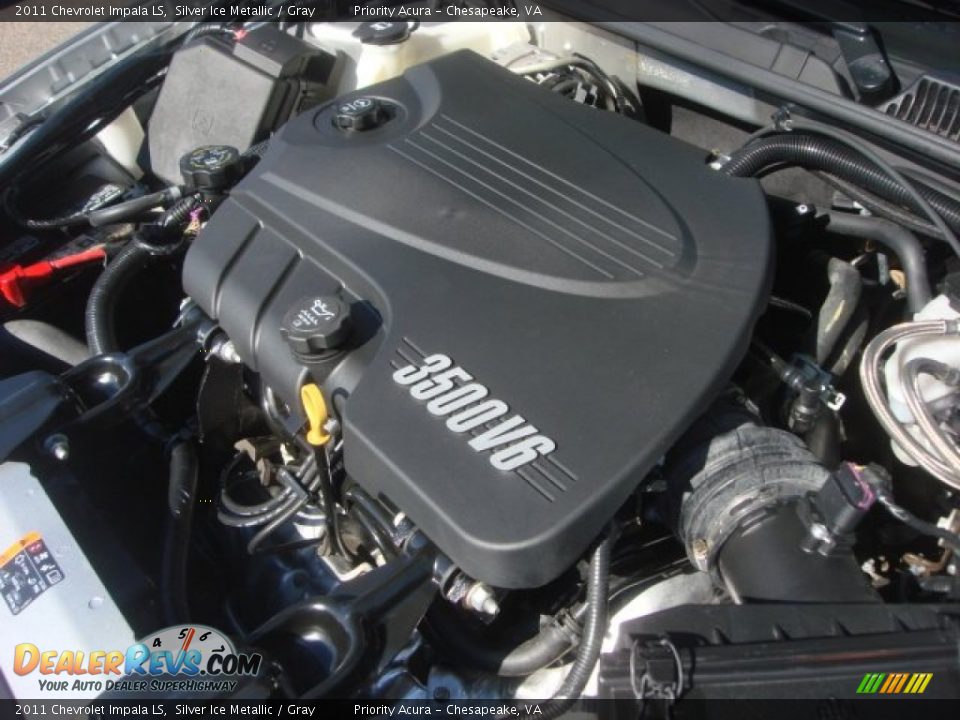 2011 Chevrolet Impala LS Silver Ice Metallic / Gray Photo #24