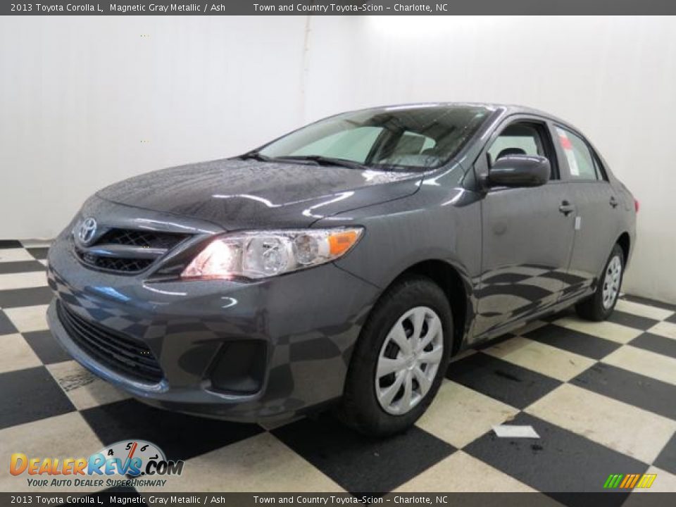 2013 Toyota Corolla L Magnetic Gray Metallic / Ash Photo #3