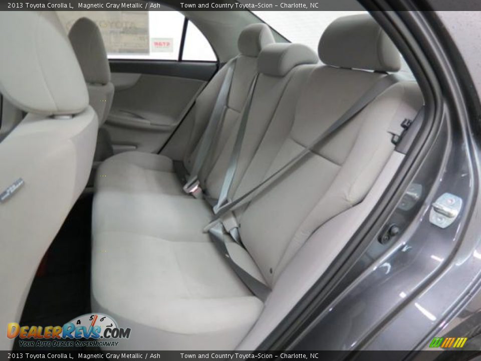 2013 Toyota Corolla L Magnetic Gray Metallic / Ash Photo #6