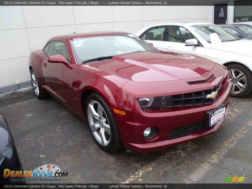 2010 Chevrolet Camaro SS Coupe Red Jewel Tintcoat / Beige Photo #2