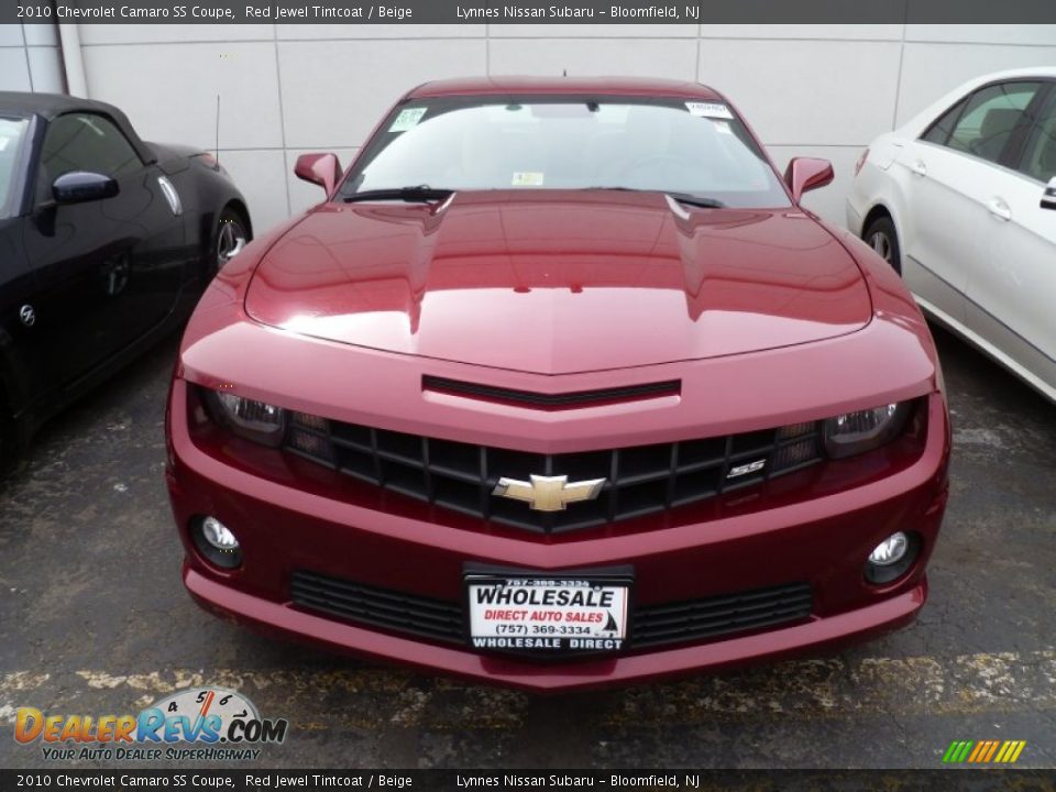 2010 Chevrolet Camaro SS Coupe Red Jewel Tintcoat / Beige Photo #3