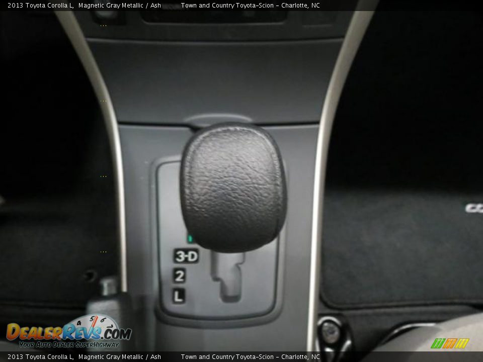 2013 Toyota Corolla L Magnetic Gray Metallic / Ash Photo #13