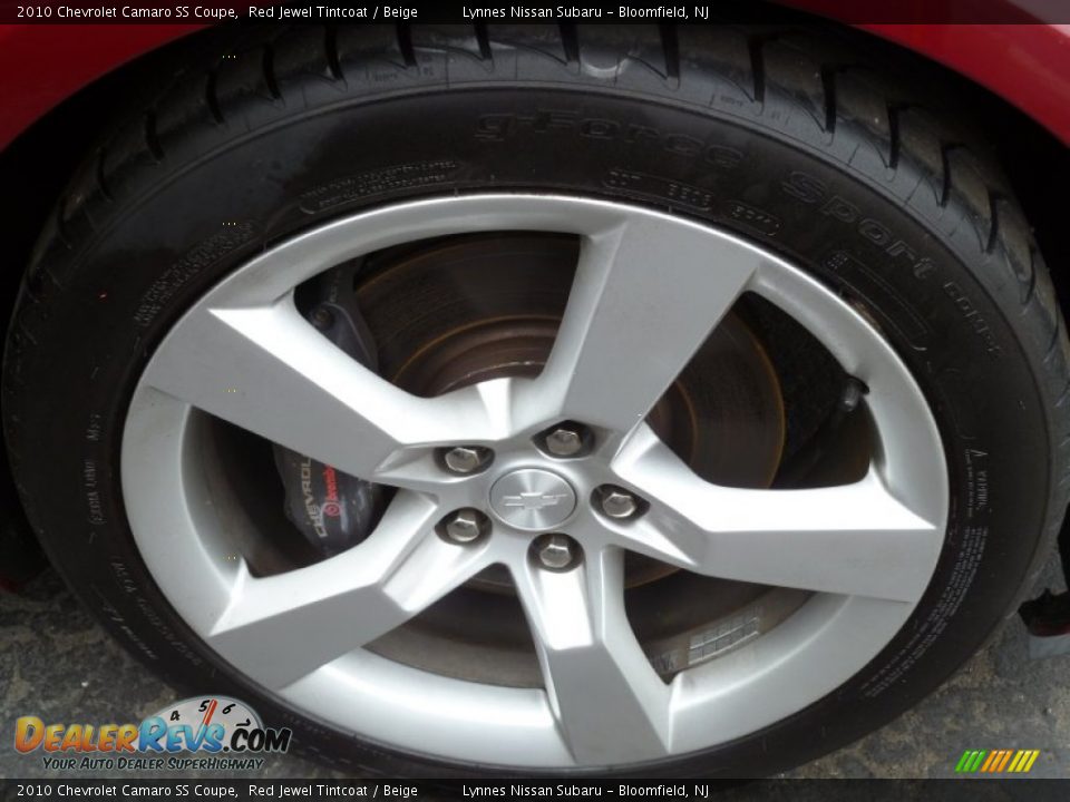 2010 Chevrolet Camaro SS Coupe Red Jewel Tintcoat / Beige Photo #7