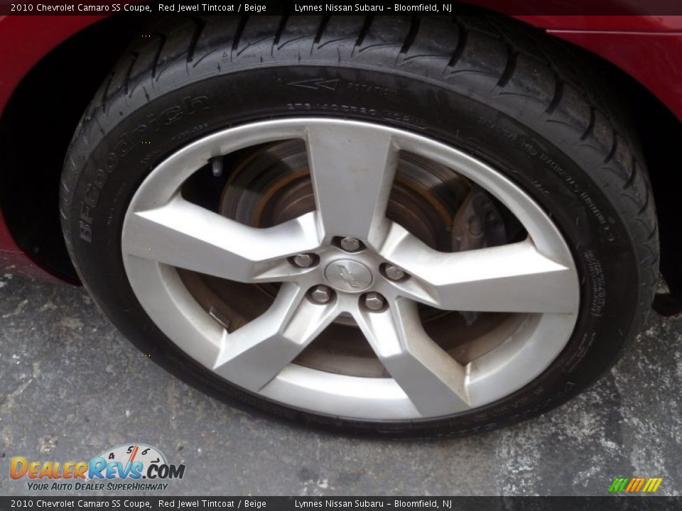 2010 Chevrolet Camaro SS Coupe Red Jewel Tintcoat / Beige Photo #8