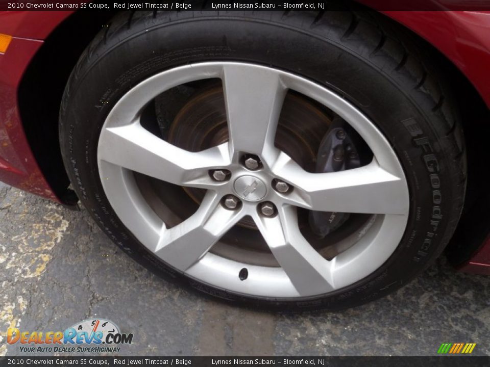 2010 Chevrolet Camaro SS Coupe Red Jewel Tintcoat / Beige Photo #9
