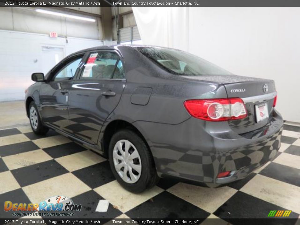 2013 Toyota Corolla L Magnetic Gray Metallic / Ash Photo #20