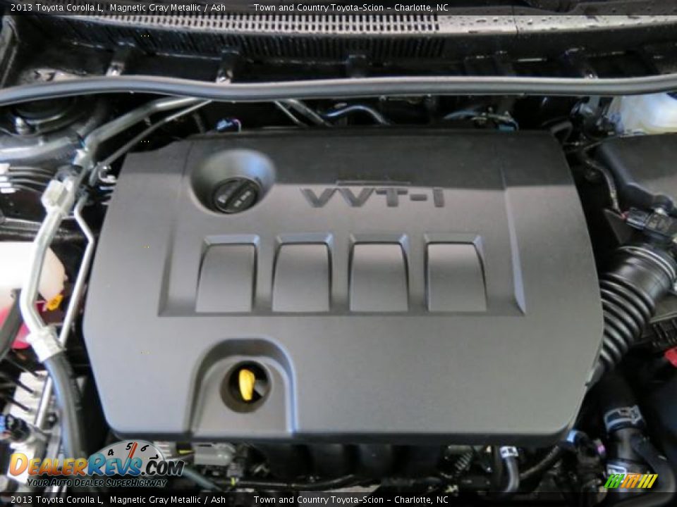 2013 Toyota Corolla L Magnetic Gray Metallic / Ash Photo #21
