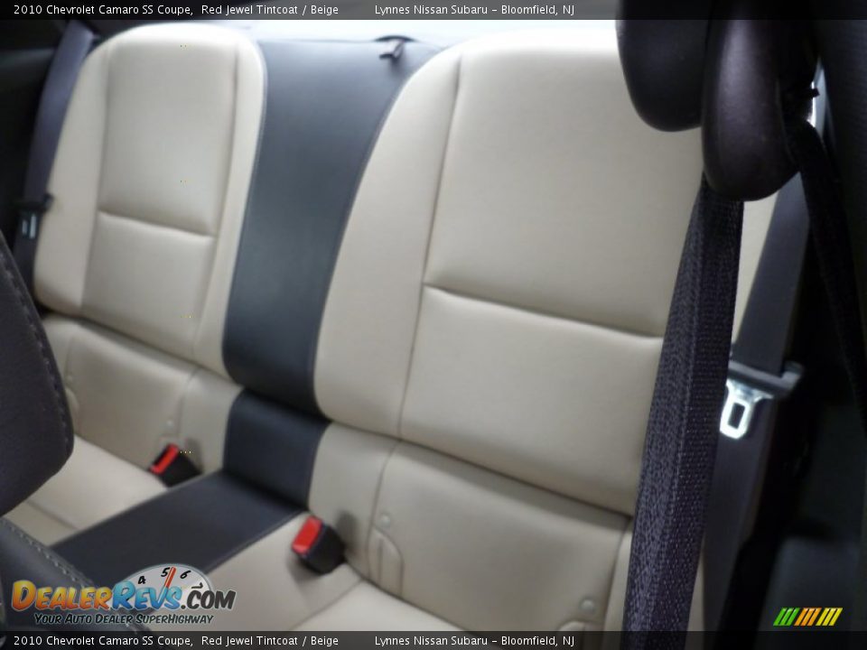 Rear Seat of 2010 Chevrolet Camaro SS Coupe Photo #12
