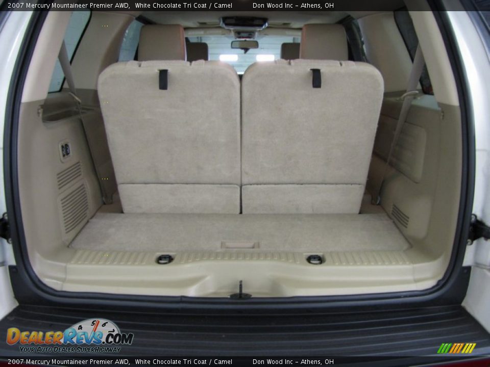 2007 Mercury Mountaineer Premier AWD White Chocolate Tri Coat / Camel Photo #4
