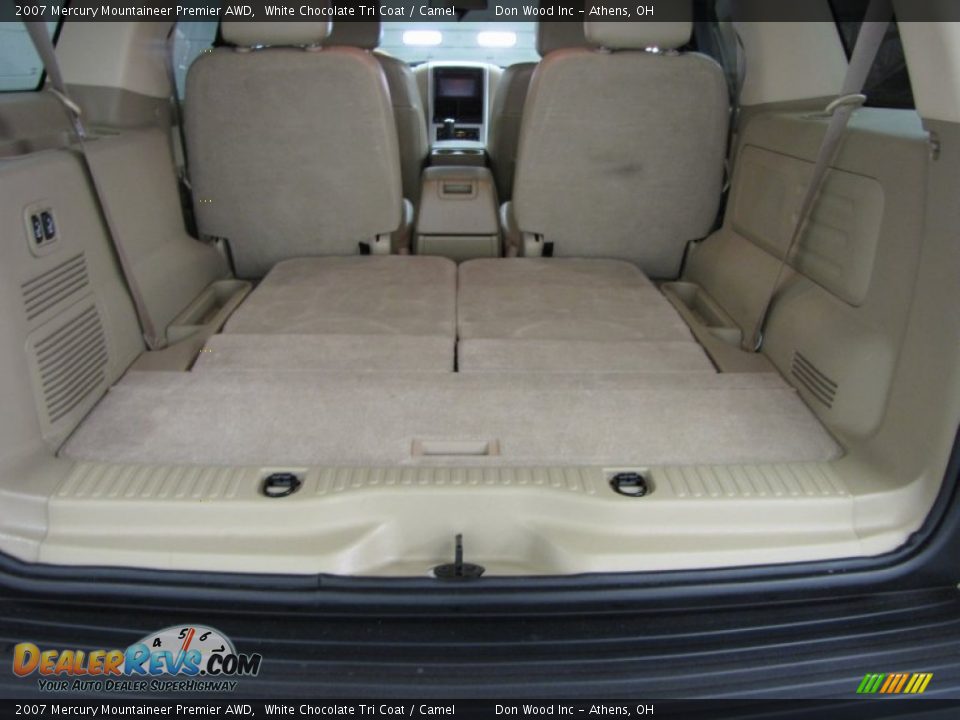2007 Mercury Mountaineer Premier AWD White Chocolate Tri Coat / Camel Photo #5