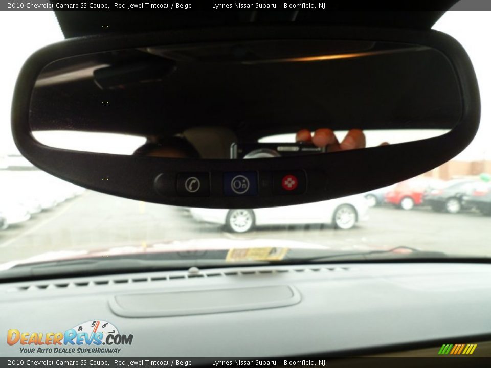 2010 Chevrolet Camaro SS Coupe Red Jewel Tintcoat / Beige Photo #22