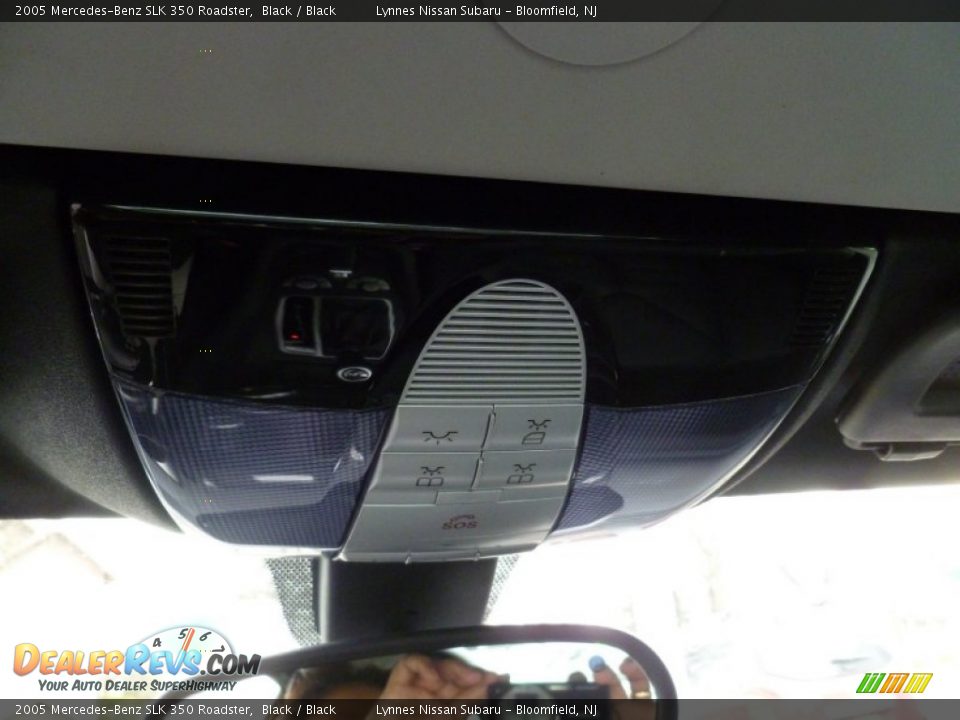 2005 Mercedes-Benz SLK 350 Roadster Black / Black Photo #19