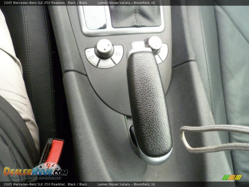 2005 Mercedes-Benz SLK 350 Roadster Black / Black Photo #21