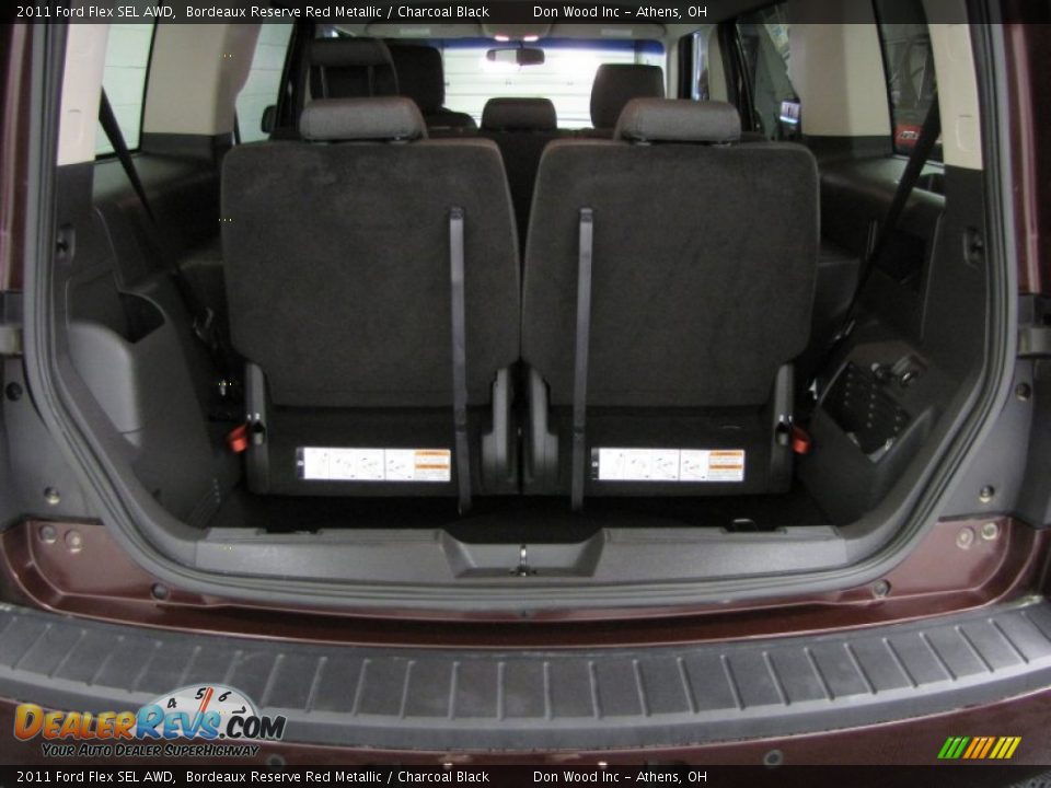 2011 Ford Flex SEL AWD Bordeaux Reserve Red Metallic / Charcoal Black Photo #4