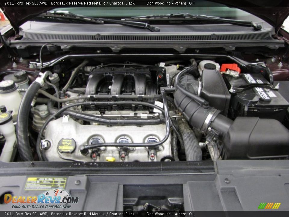 2011 Ford Flex SEL AWD 3.5 Liter DOHC 24-Valve VVT Duratec 35 V6 Engine Photo #5