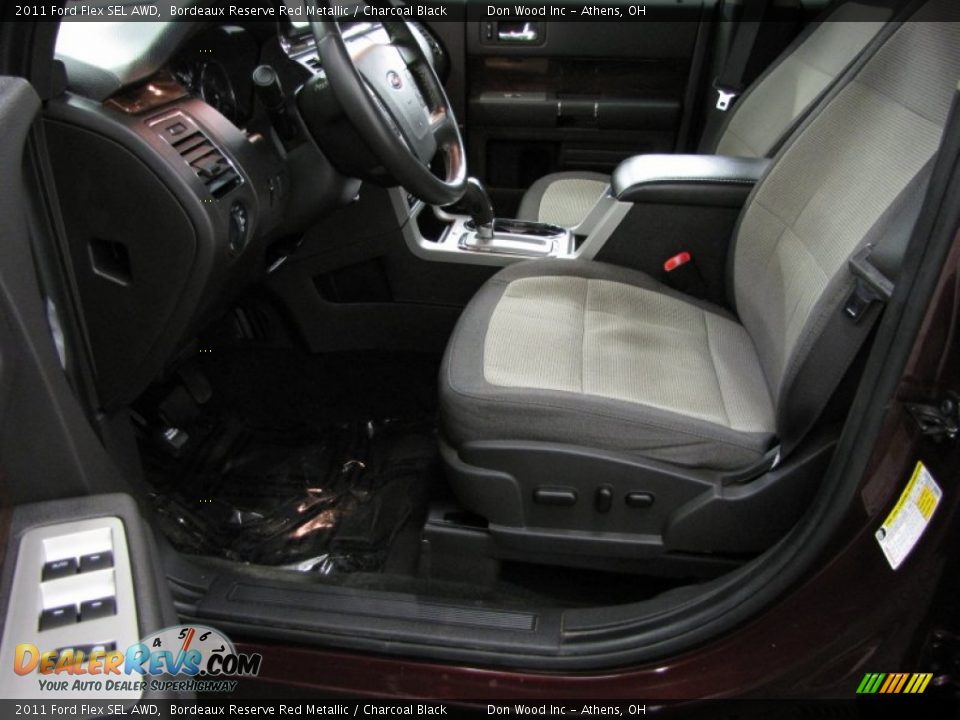 2011 Ford Flex SEL AWD Bordeaux Reserve Red Metallic / Charcoal Black Photo #6