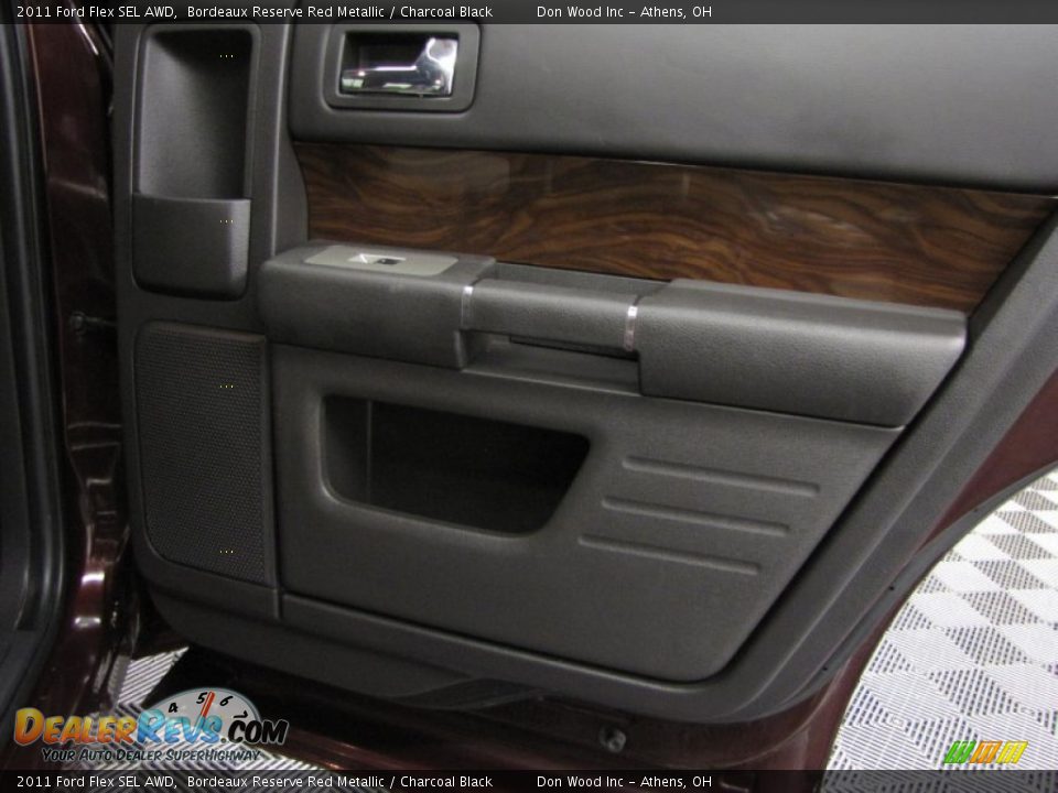 2011 Ford Flex SEL AWD Bordeaux Reserve Red Metallic / Charcoal Black Photo #13
