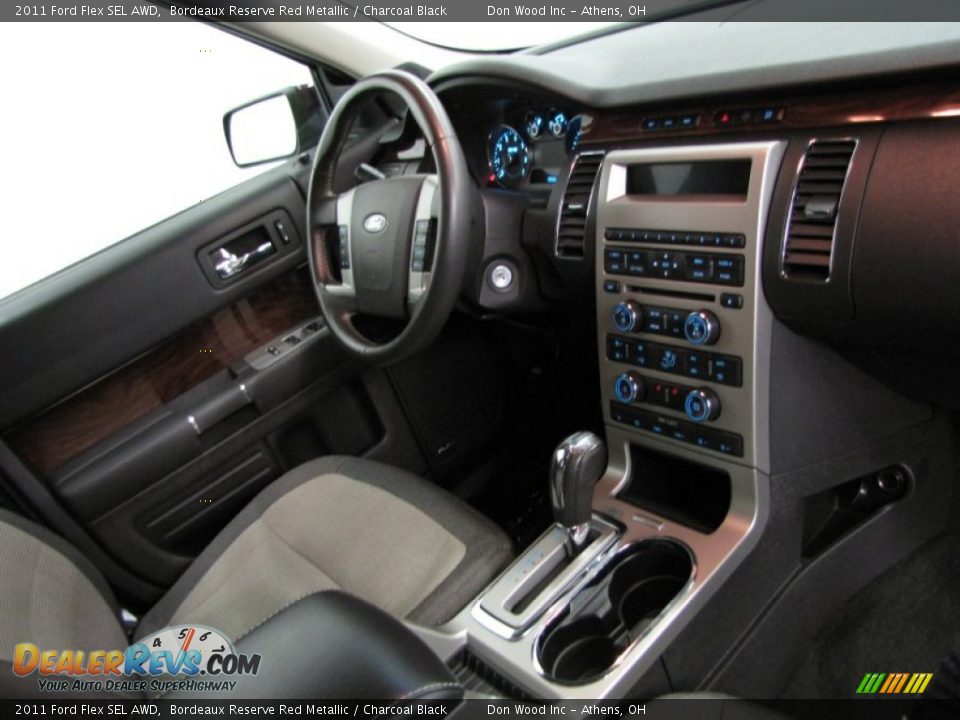 2011 Ford Flex SEL AWD Bordeaux Reserve Red Metallic / Charcoal Black Photo #18