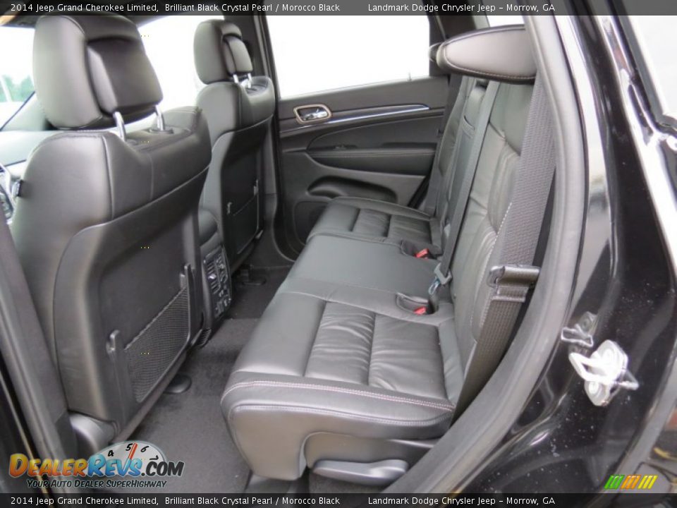 Rear Seat of 2014 Jeep Grand Cherokee Limited Photo #8
