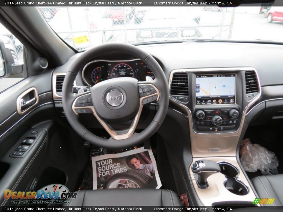 Dashboard of 2014 Jeep Grand Cherokee Limited Photo #9