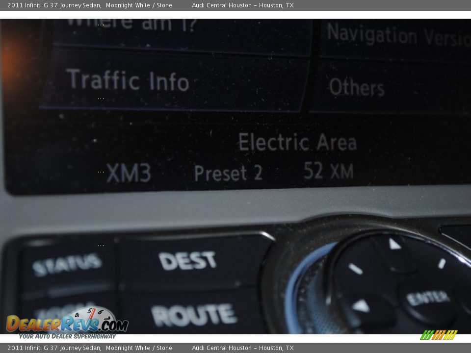 2011 Infiniti G 37 Journey Sedan Moonlight White / Stone Photo #29