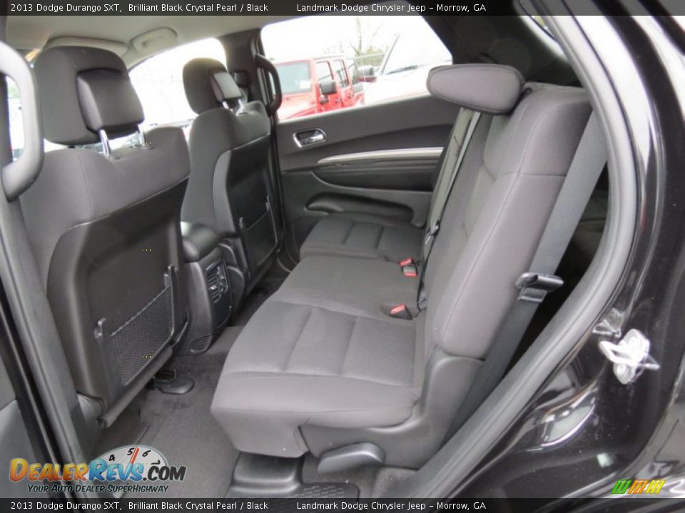 Rear Seat of 2013 Dodge Durango SXT Photo #7