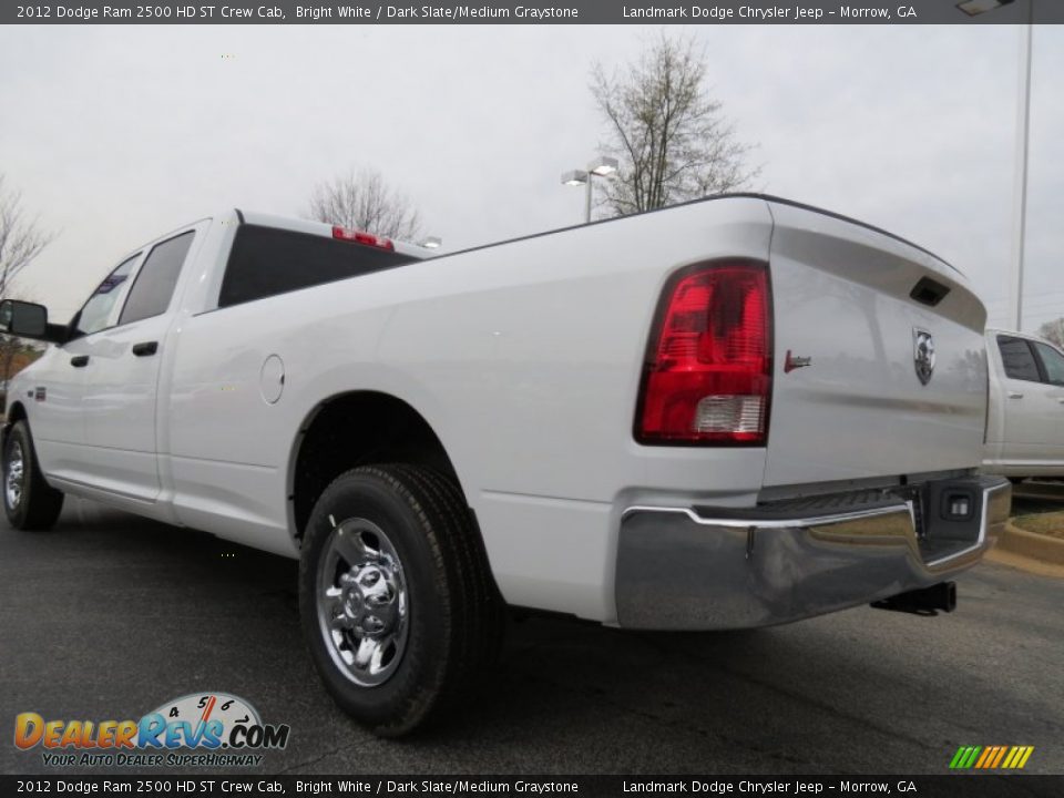 2012 Dodge Ram 2500 HD ST Crew Cab Bright White / Dark Slate/Medium Graystone Photo #2