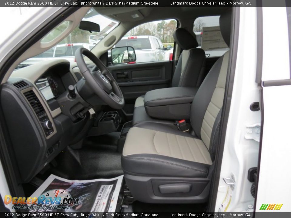 2012 Dodge Ram 2500 HD ST Crew Cab Bright White / Dark Slate/Medium Graystone Photo #7