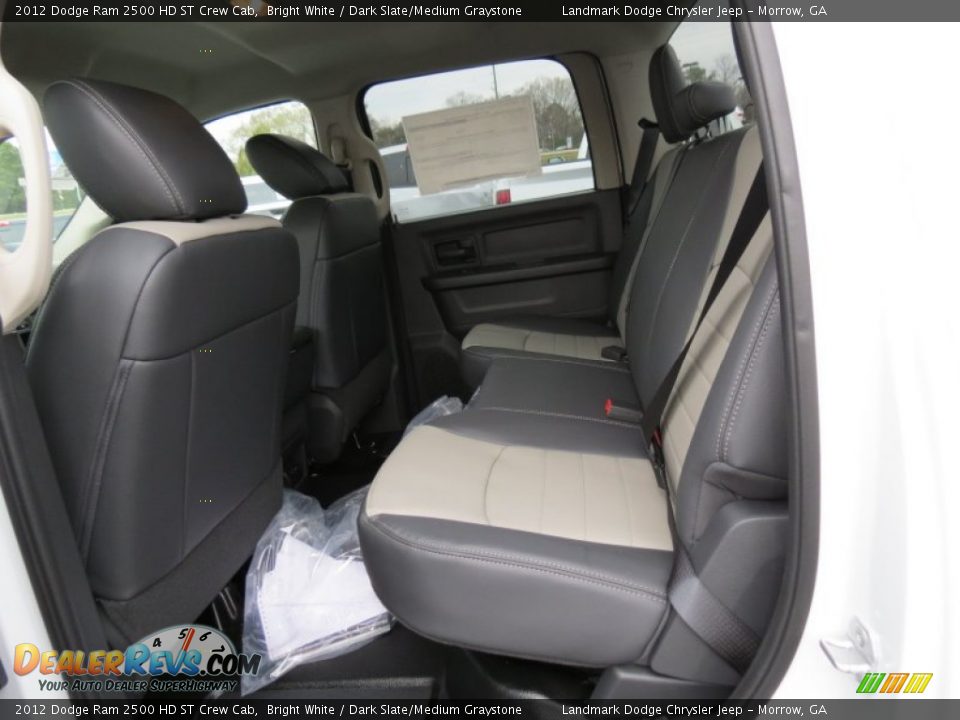 2012 Dodge Ram 2500 HD ST Crew Cab Bright White / Dark Slate/Medium Graystone Photo #8