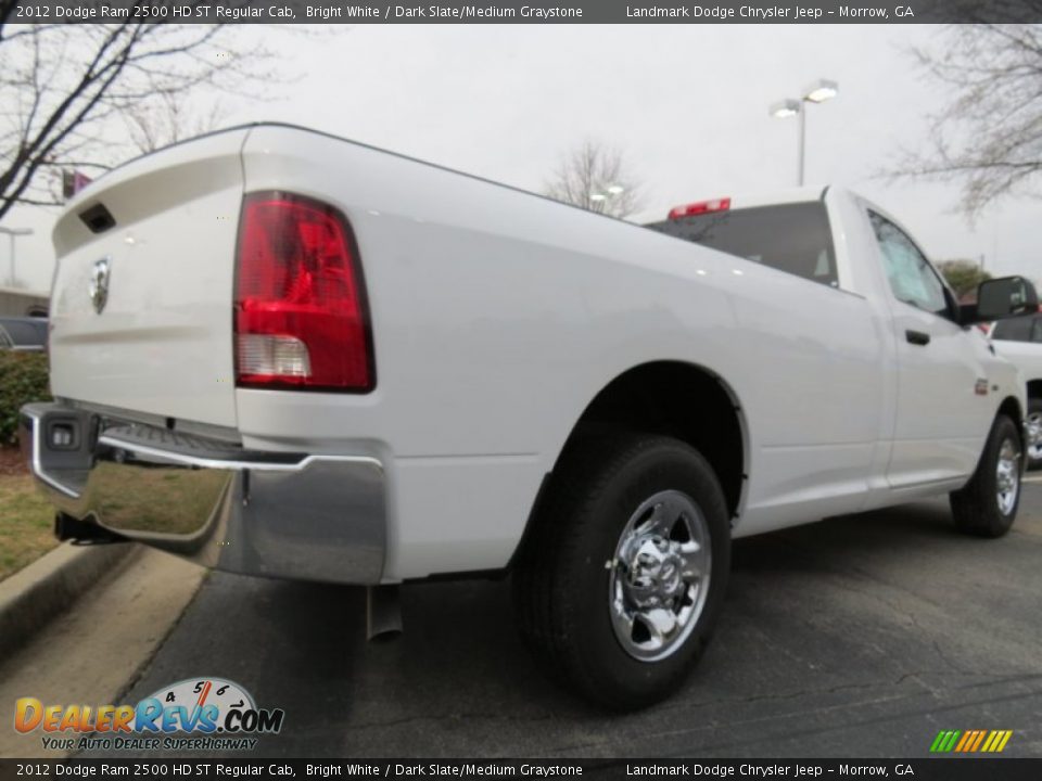 2012 Dodge Ram 2500 HD ST Regular Cab Bright White / Dark Slate/Medium Graystone Photo #3