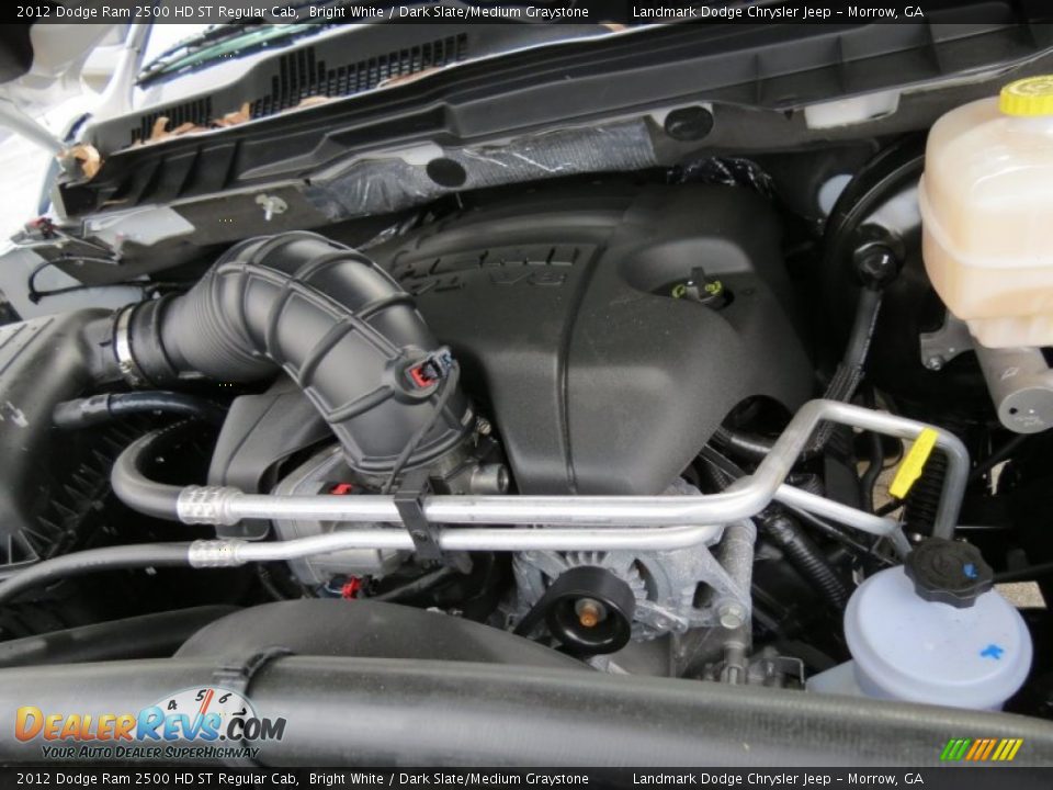 2012 Dodge Ram 2500 HD ST Regular Cab Bright White / Dark Slate/Medium Graystone Photo #9