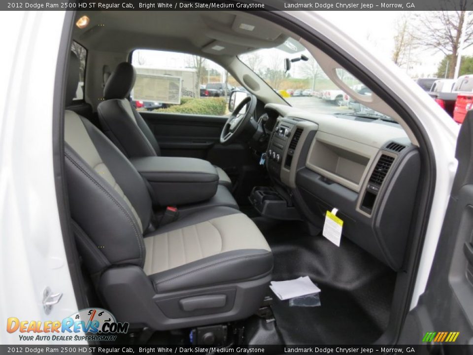 2012 Dodge Ram 2500 HD ST Regular Cab Bright White / Dark Slate/Medium Graystone Photo #10