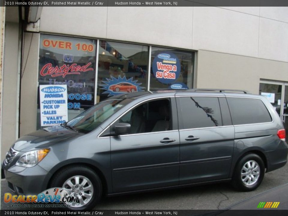 2010 Honda Odyssey EX Polished Metal Metallic / Gray Photo #3