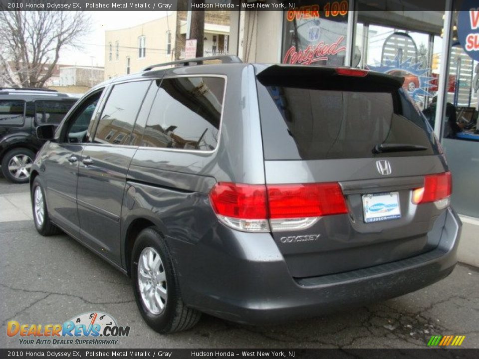 2010 Honda Odyssey EX Polished Metal Metallic / Gray Photo #4