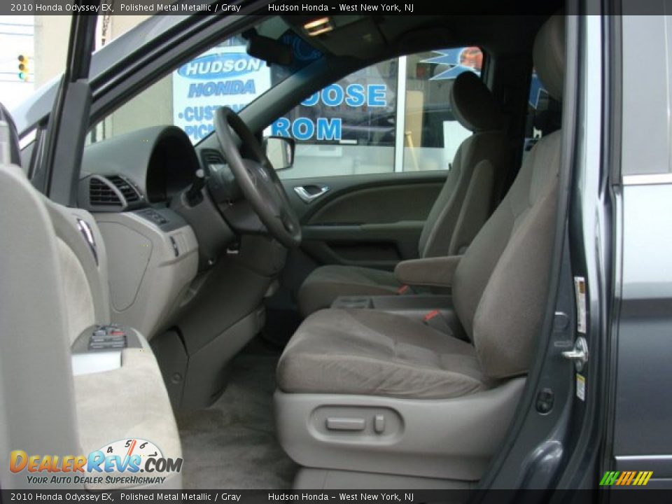 2010 Honda Odyssey EX Polished Metal Metallic / Gray Photo #6