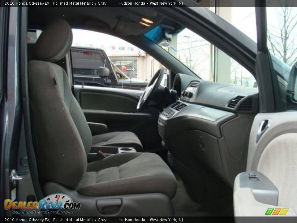 2010 Honda Odyssey EX Polished Metal Metallic / Gray Photo #7