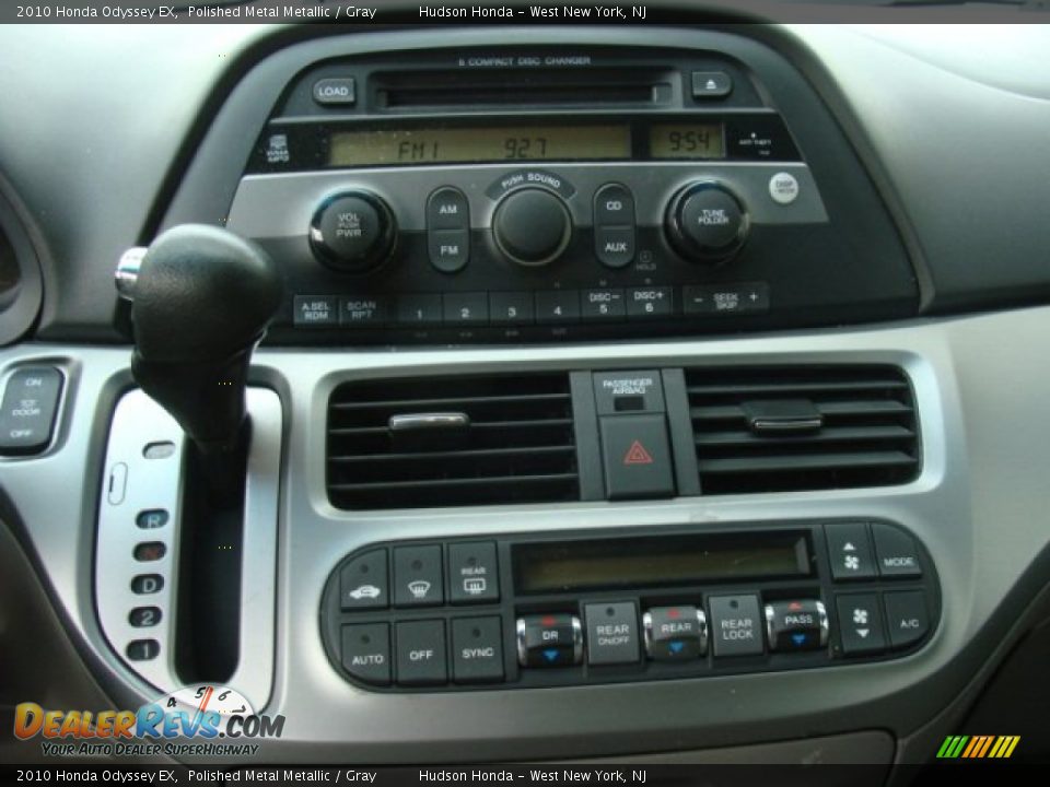 2010 Honda Odyssey EX Polished Metal Metallic / Gray Photo #11