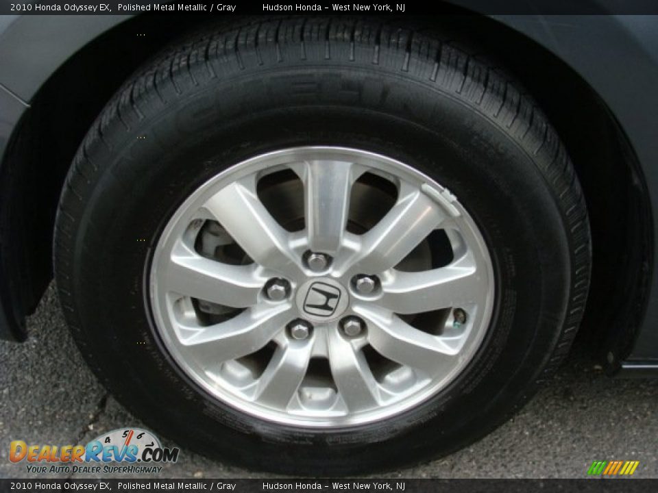 2010 Honda Odyssey EX Polished Metal Metallic / Gray Photo #14