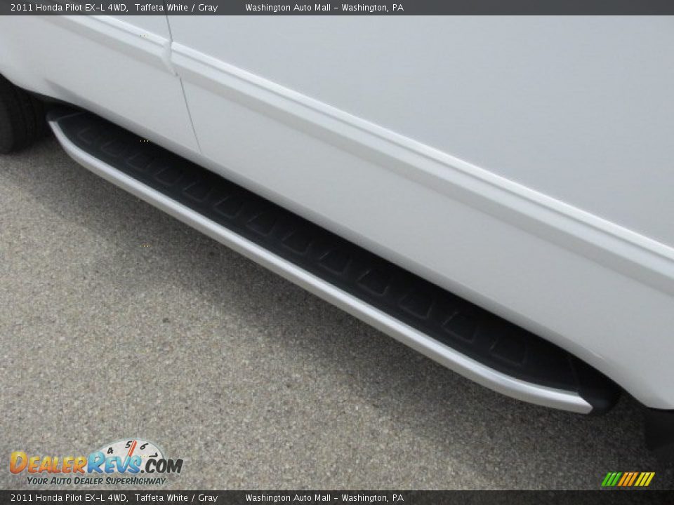 2011 Honda Pilot EX-L 4WD Taffeta White / Gray Photo #3