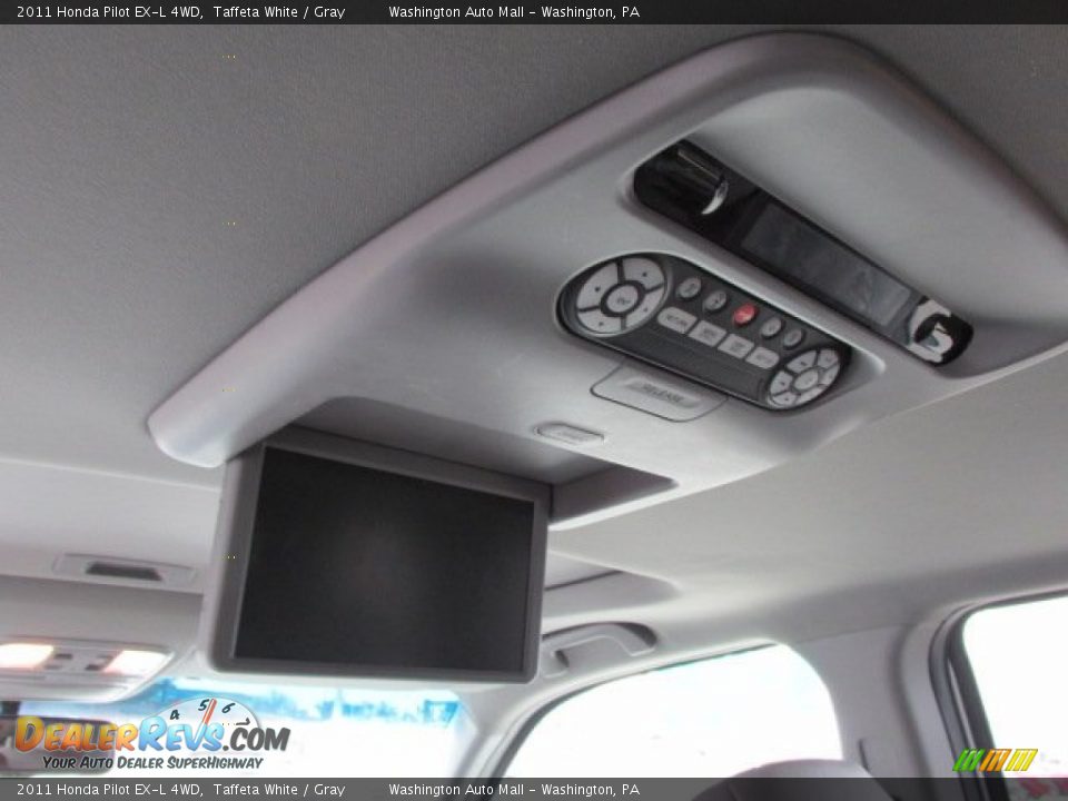 2011 Honda Pilot EX-L 4WD Taffeta White / Gray Photo #14