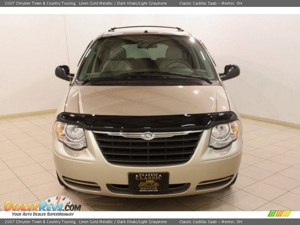 2007 Chrysler Town & Country Touring Linen Gold Metallic / Dark Khaki/Light Graystone Photo #2