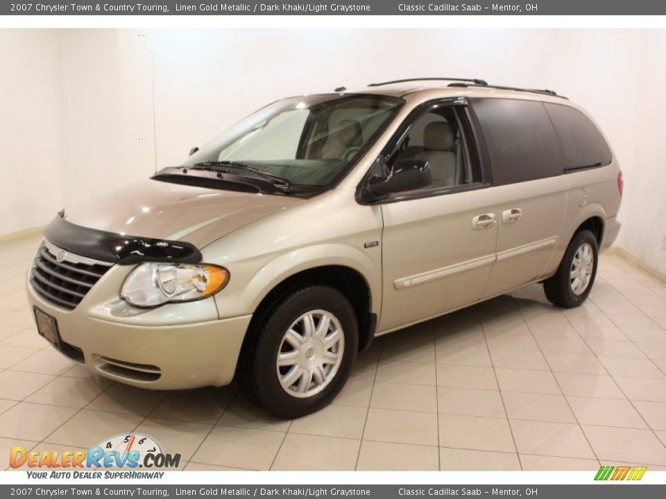 2007 Chrysler Town & Country Touring Linen Gold Metallic / Dark Khaki/Light Graystone Photo #3