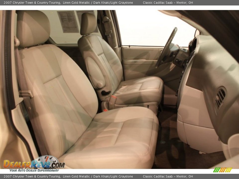 Dark Khaki/Light Graystone Interior - 2007 Chrysler Town & Country Touring Photo #12