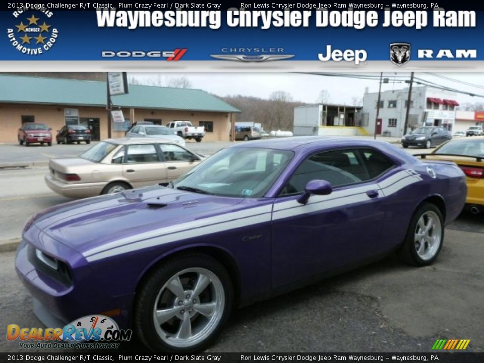 2013 Dodge Challenger R/T Classic Plum Crazy Pearl / Dark Slate Gray Photo #1
